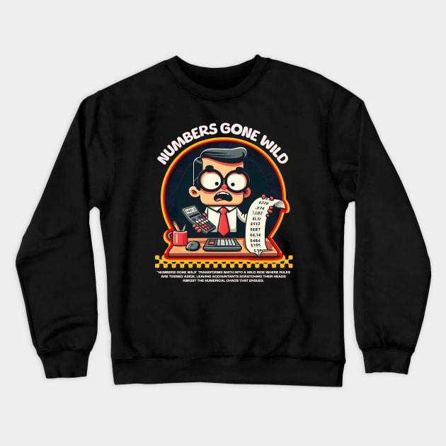 Funny Accountant Crewneck Sweatshirt by Create Magnus